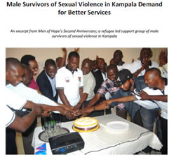 Male Survivors of Sexual Violence in Kampala Demand for Better Services 